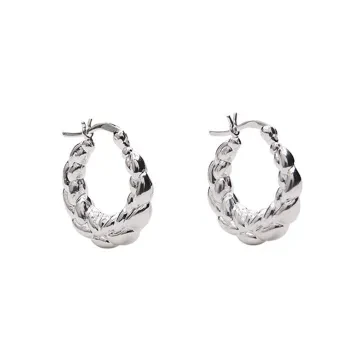 Pico &Oslash;reringe til Dame udf&oslash;rt i Messing i en flot S&oslash;lv farve