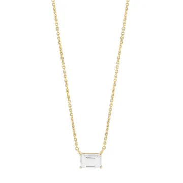 Suzanne Kalan Halskæde til Dame udført i Guld i en flot Guld farve