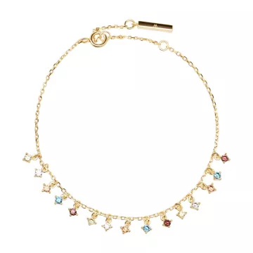 PDPAOLA Armbånd til Dame udført i 925 Sterling Sølv i en flot Guld, Multi farve