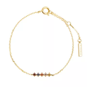 PDPAOLA Armbånd til Dame udført i 925 Sterling Sølv i en flot Guld, Multi farve