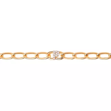 PDPAOLA Armbånd til Dame udført i 925 Sterling Sølv i en flot Guld farve