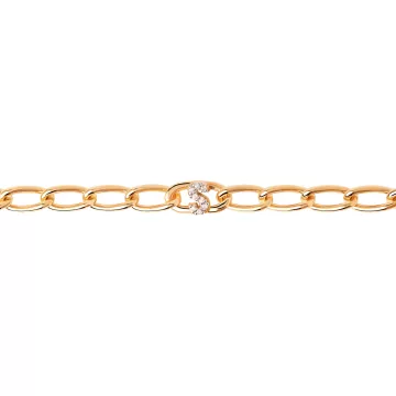 PDPAOLA Armbånd til Dame udført i 925 Sterling Sølv i en flot Guld farve