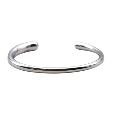 SKØR Armbånd til Herre, Dame udført i Rustfrit stål i en flot Sølv farve