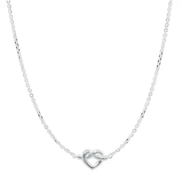 Jane Kønig Halskæde til Dame udført i 925 Sterling Sølv i en flot Sølv farve