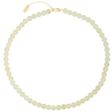 House of Vincent Halskæde til Dame udført i 925 Sterling Sølv i en flot Guld, Gul farve