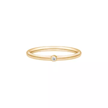 Julie Sandlau Ring til Dame udført i Guld i en flot Guld farve