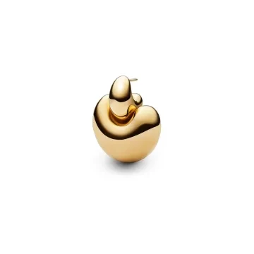 Maria Black Ørering Single til Dame udført i 925 Sterling Sølv, Guld i en flot Guld farve