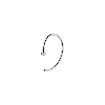 STINE A Jewelry Ørering Single til Dame udført i 925 Sterling Sølv i en flot Sølv farve
