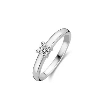Ti Sento Ring til Dame udført i 925 Sterling Sølv i en flot Sølv farve