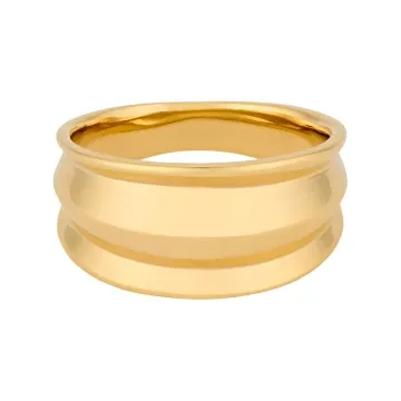 Pernille Corydon Ring til Dame udført i 925 Sterling Sølv i en flot Guld farve
