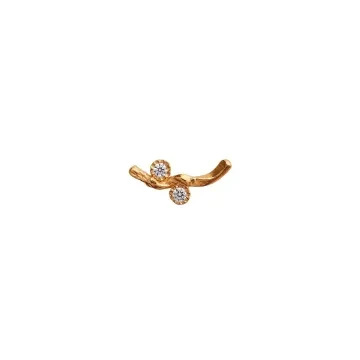 STINE A Jewelry Ørering Single til Dame udført i 925 Sterling Sølv i en flot Guld farve