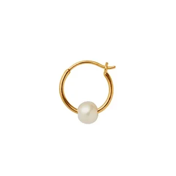 STINE A Jewelry Ørering Single til Dame udført i 925 Sterling Sølv i en flot Guld farve