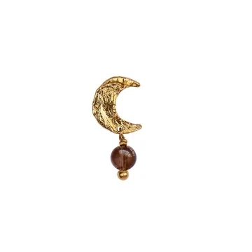 STINE A Jewelry Ørering Single til Dame udført i 925 Sterling Sølv i en flot Guld farve