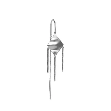 STINE A Jewelry &Oslash;rering Single til Dame udf&oslash;rt i 925 Sterling S&oslash;lv i en flot S&oslash;lv farve