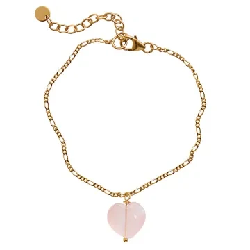 STINE A Jewelry Armbånd til Dame udført i 925 Sterling Sølv i en flot Guld, Lyserød farve