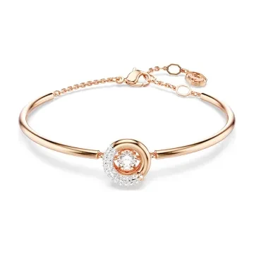 Swarovski Armbånd til Dame udført i Rustfrit stål i en flot Rosaguld farve