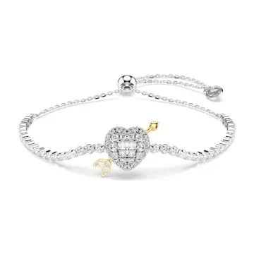 Swarovski Armbånd til Dame udført i Rustfrit stål i en flot Sølv farve