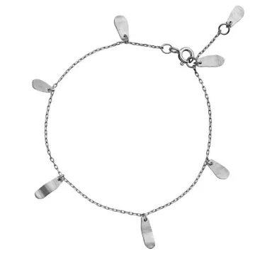 Maanesten Armbånd til Dame udført i 925 Sterling Sølv i en flot Sølv farve