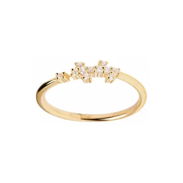 PDPAOLA Ring til Dame udført i 925 Sterling Sølv i en flot Guld farve