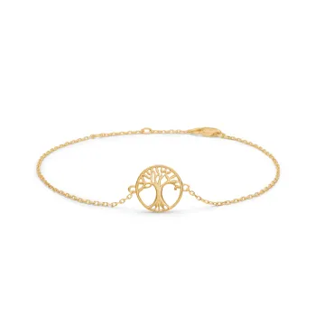 Avilé Jewelry Armbånd til Dame udført i 925 Sterling Sølv i en flot Guld farve