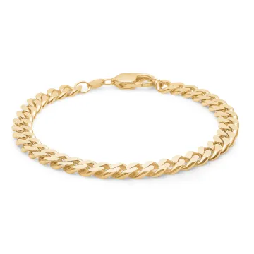 IX Studios Armbånd til Herre, Dame udført i 925 Sterling Sølv i en flot Guld farve