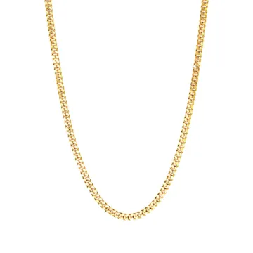 IX Studios Necklace til Dame, Herre udført i Gold plated 925 sterling silver i en flot Guld farve