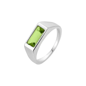 Maria Black Ring til Herre, Dame udført i 925 Sterling Sølv i en flot Sølv farve