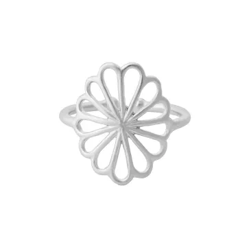 Pernille Corydon Ring til Dame udført i 925 Sterling Sølv i en flot Sølv farve