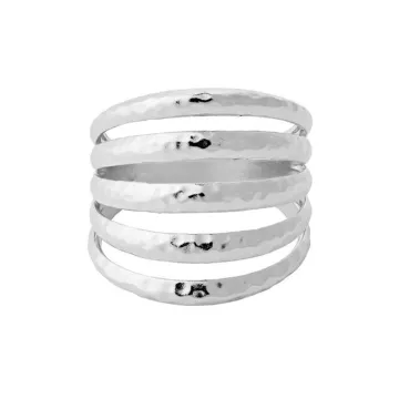 Pernille Corydon Ring til Dame udført i 925 Sterling Sølv i en flot Sølv farve