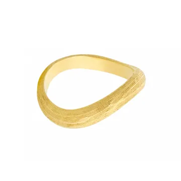 Pernille Corydon Ring til Dame udført i 925 Sterling Sølv i en flot Guld farve