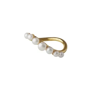 Pernille Corydon Ring til Dame udført i 925 Sterling Sølv i en flot Guld farve
