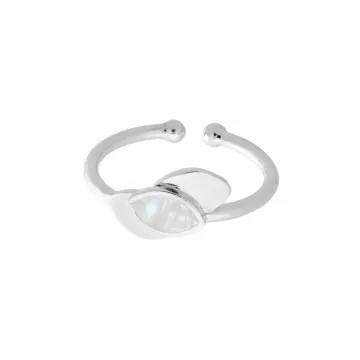 Pernille Corydon Ring til Dame udført i 925 Sterling Sølv i en flot Sølv farve