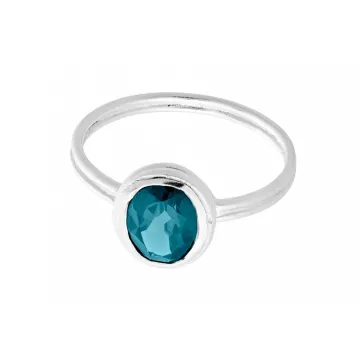 Pernille Corydon Ring til Dame udført i 925 Sterling Sølv i en flot Sølv farve