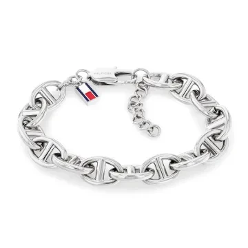 Tommy Hilfiger Armbånd til Dame udført i  i en flot Sølv farve