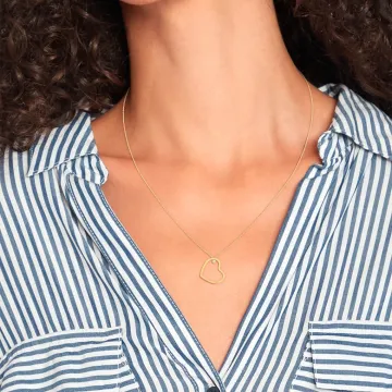 Tommy Hilfiger Halskæde til Dame udført i 925 Sterling Sølv i en flot Guld farve