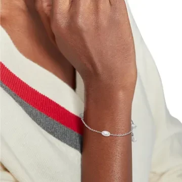 Tommy Hilfiger Armbånd til Dame udført i  i en flot Sølv farve