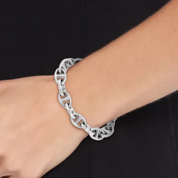 Tommy Hilfiger Armbånd til Dame udført i  i en flot Sølv farve