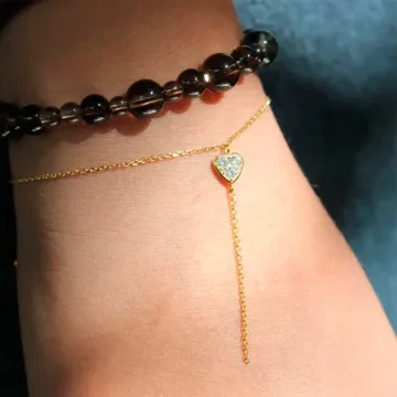 STINE A Jewelry Armbånd til Dame udført i 925 Sterling Sølv i en flot Guld farve