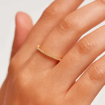 PDPAOLA Ring til Dame udført i 925 Sterling Sølv i en flot Guld farve