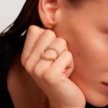 PDPAOLA Ring til Dame udført i 925 Sterling Sølv i en flot Guld farve