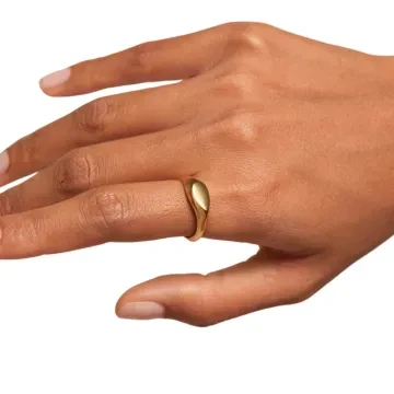 PDPAOLA Ring til Dame udført i 925 Sterling Sølv i en flot Guld farve