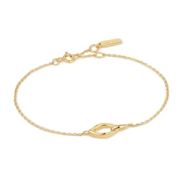 Ania Haie Armbånd til Dame udført i 925 Sterling Sølv i en flot Guld farve