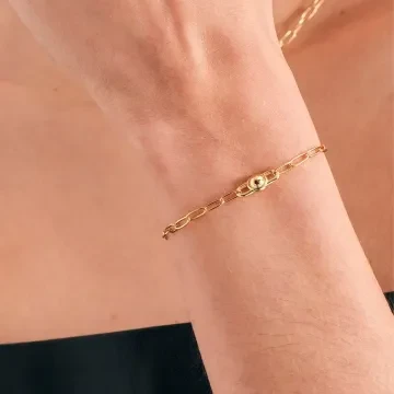 Ania Haie Armbånd til Dame udført i 925 Sterling Sølv i en flot Guld farve
