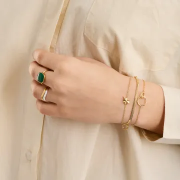 Pernille Corydon Armbånd til Dame udført i 925 Sterling Sølv i en flot Sølv farve
