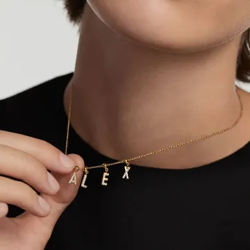PDPAOLA Vedhæng til Dame udført i 925 Sterling Sølv i en flot Guld farve