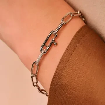 Ti Sento Armbånd til Dame udført i 925 Sterling Sølv i en flot Sølv farve