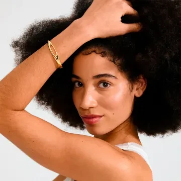 Pilgrim Armbånd til Dame udført i Zink i en flot Guld farve