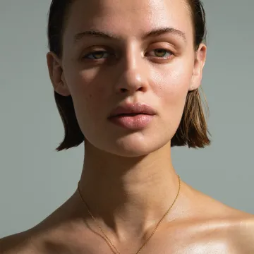 Jane Kønig Vedhæng til Dame udført i 925 Sterling Sølv, Guld i en flot Guld farve