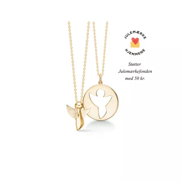 Mads Z Halskæde til Dame udført i 925 Sterling Sølv i en flot Guld farve