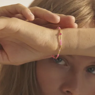 ANNI LU Armbånd til Dame udført i  i en flot Multi farve